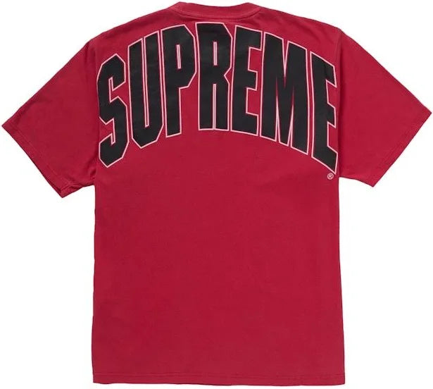 Supreme Cracked Back Arc S/S Top RED