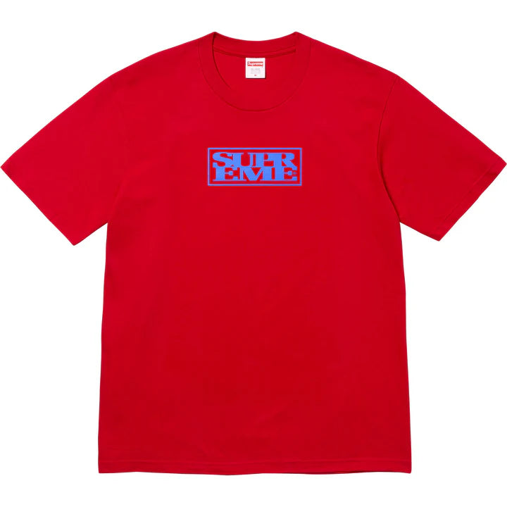 SUPREME CONNECT LOGO TEE RED