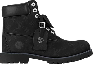 Louis Vuitton Timberland 6" Ankle Boot Black Monogram