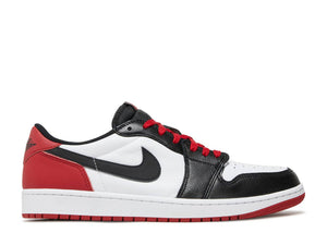 NIKE JORDAN 1 RETRO LOW OG 'BLACK TOE'