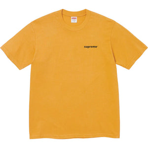 SUPREME FUCK MONEY TEE MUSTARD