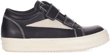 Rick Owens Little Kid's Vintage Straps Leather Low-top Sneakers