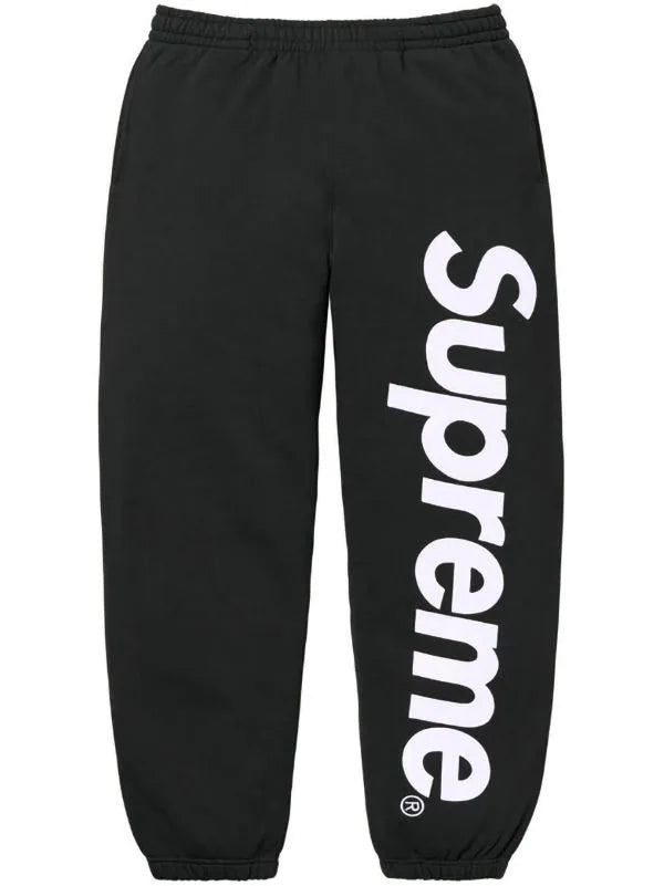 SUPREME SATIN APPLIQUÉ SET BLACK