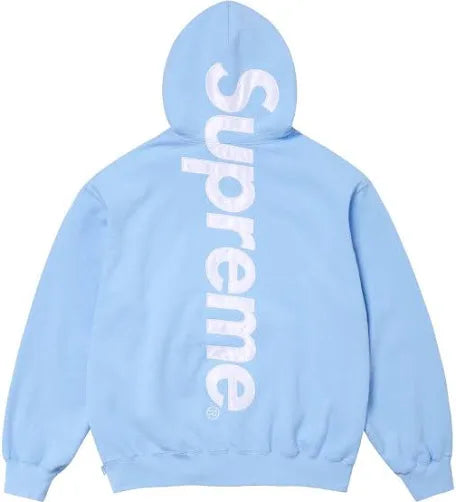 SUPREME SATIN APPLIQUÉ SET BLUE