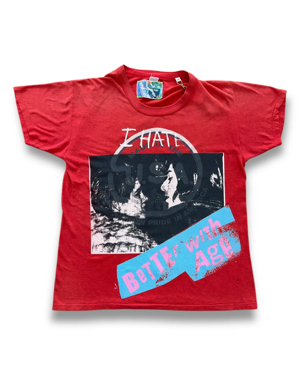 BETTER WITH AGE DAMIAN TEE RED
