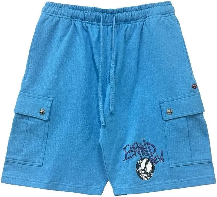 Chrome Hearts Matty Boy Blew Me Blue Shorts