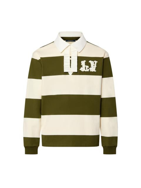 Louis Vuitton Long-Sleeved Cotton Rugby Polo