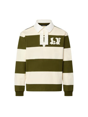 Louis Vuitton Long-Sleeved Cotton Rugby Polo