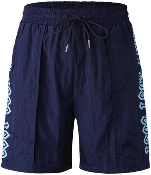 Lost Intricacy Nylon Shorts Navy/Carolina
