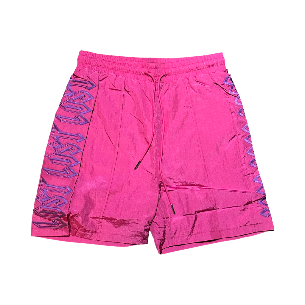 LOST INTRICACY TRACK SHORTS PINK/PURPLE