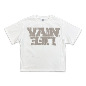 SAINT VANITY VAIN LIFE TEE “WHITE”
