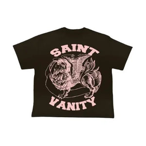Saint Vanity Brown/Pink Griffin Tee