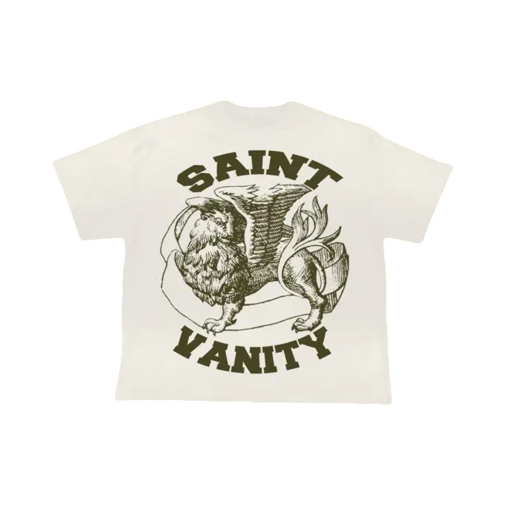Saint Vanity White/Green Griffin Tee
