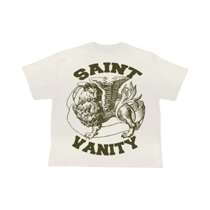 Saint Vanity White/Green Griffin Tee