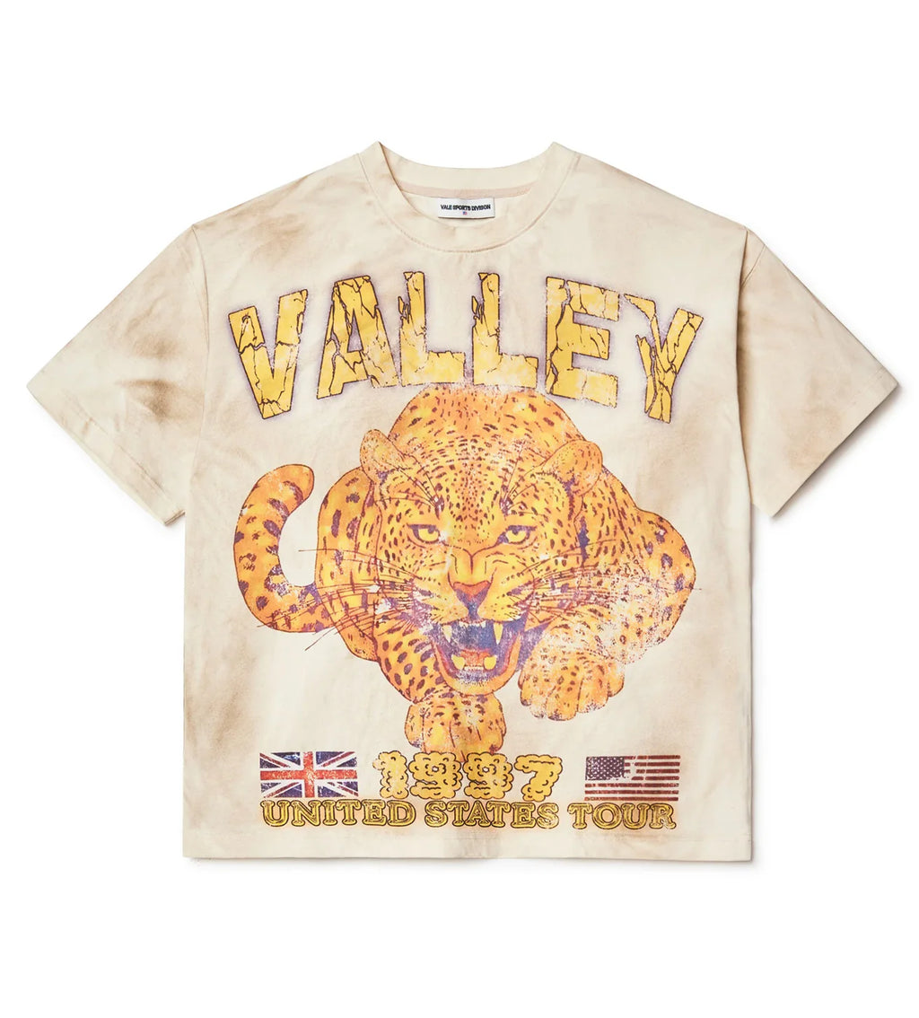 Vale Cheetah Tee Cream
