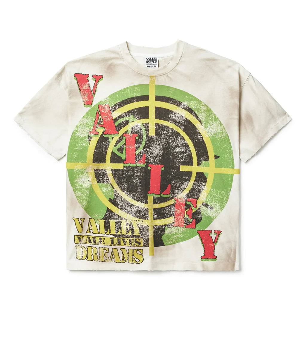 Vale Target Tee White