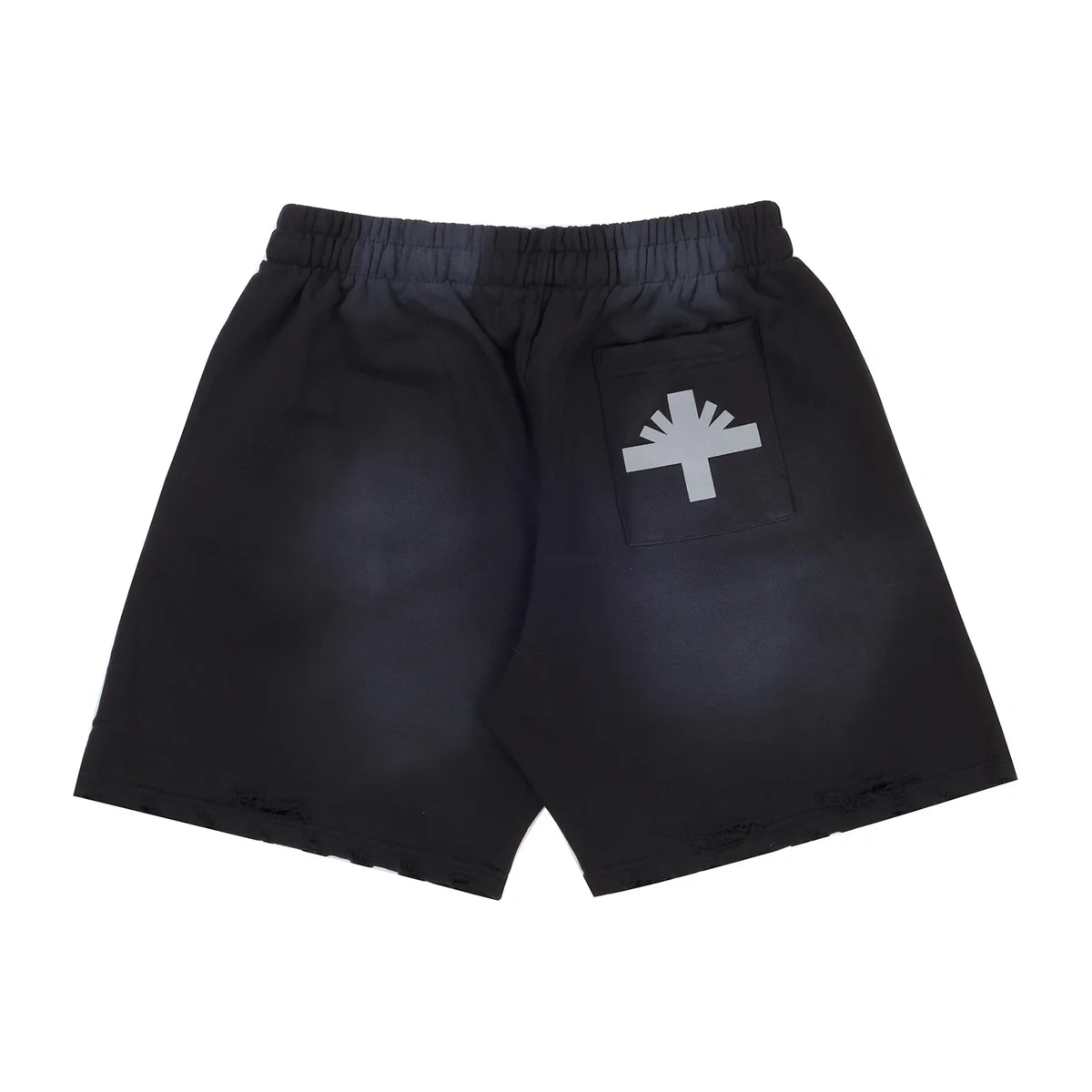 Vertabrae Vonster Cross Sweatshorts Black