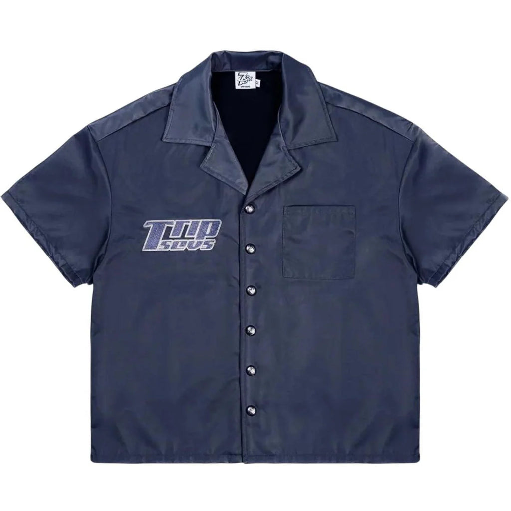 TRIPLE SEVENS X SNIPER GANG 7SNIPER NYLON BUTTON UP NAVY SET