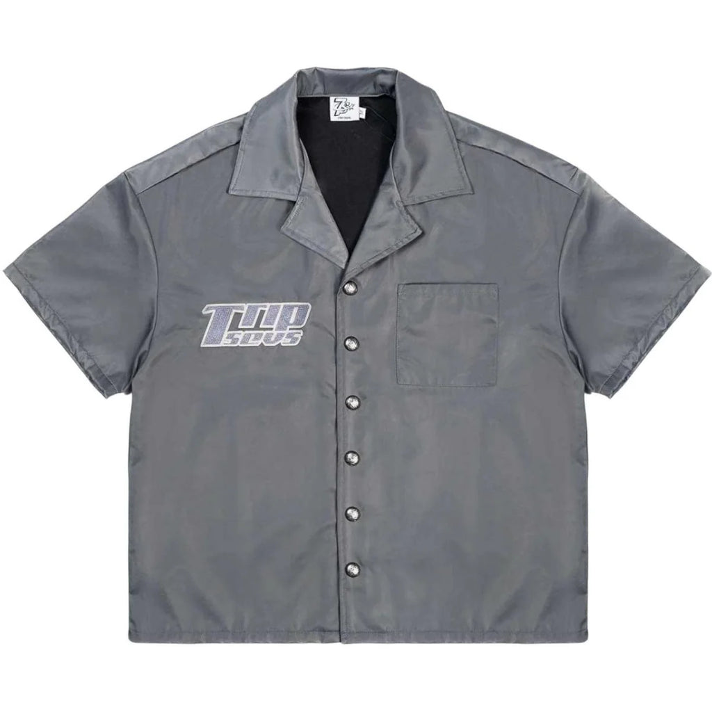 TRIPLE SEVENS X SNIPER GANG 7SNIPER NYLON BUTTON UP GREY SET