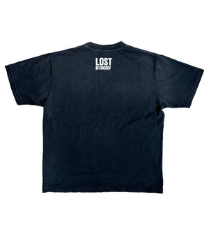 LOST INTRICACY LOST OUTLINE TEE BLACK/RED