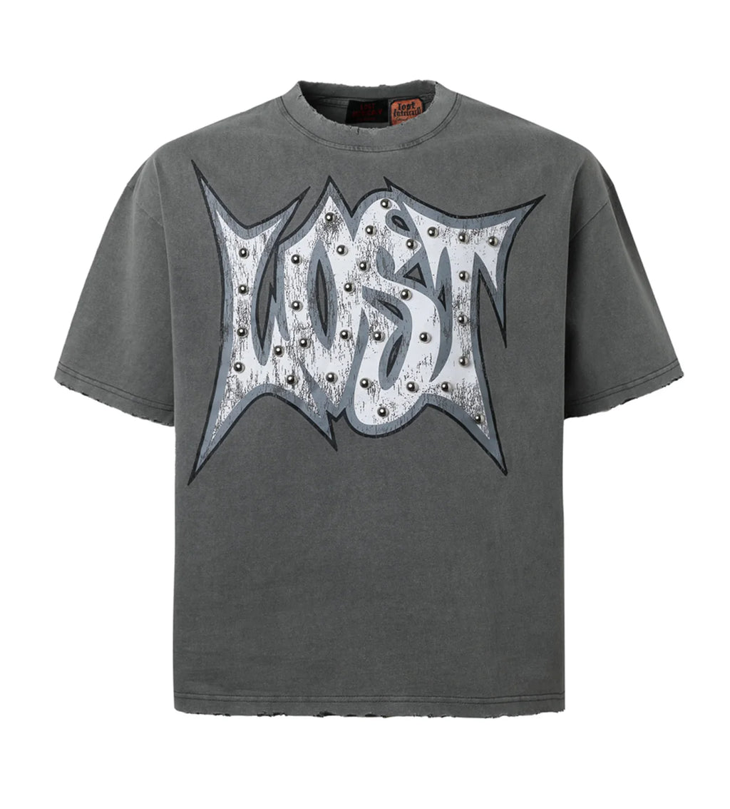 LOST INTRICACY LOST OUTLINE TEE GREY