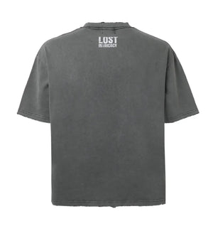 LOST INTRICACY LOST OUTLINE TEE GREY