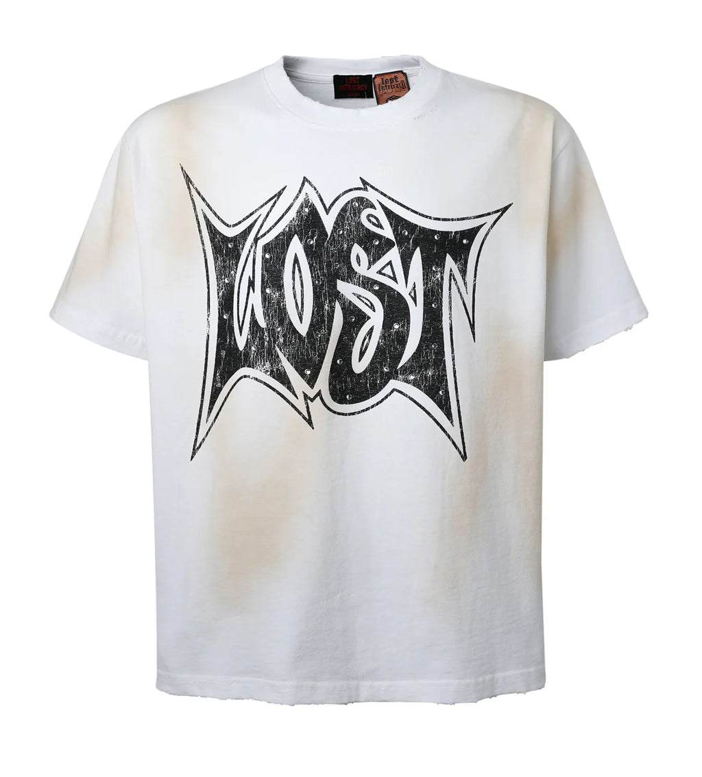 LOST INTRICACY LOST OUTLINE TEE WHITE