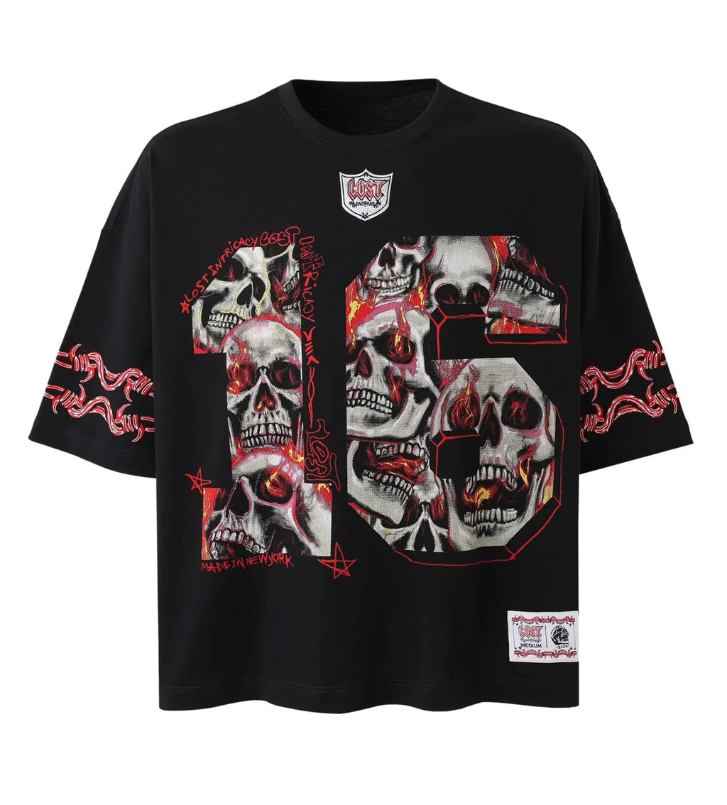 LOST INTRICACY LOST JERSEY BLACK