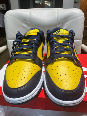 NIKE DUNK LOW MICHIGAN PRE OWNED