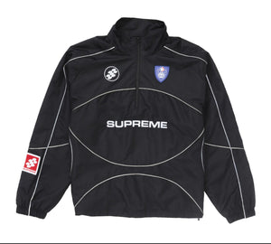 Supreme Piping Reflective Track Jacket Black