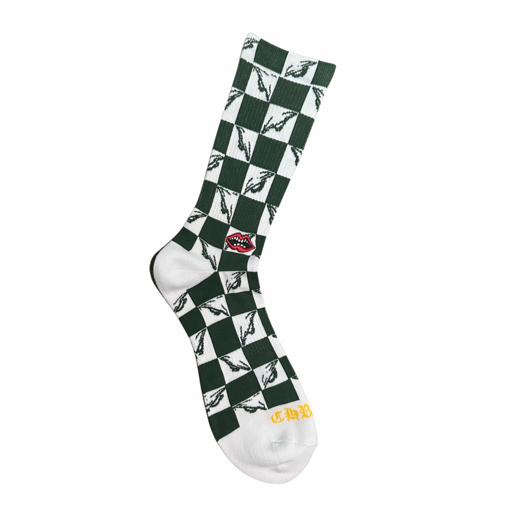 CHROME HEART 99 GREEN SOCK