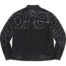 SUPREME SHIBORI DENIM JACKET