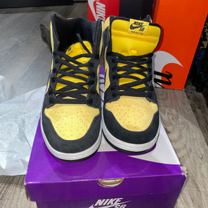 NIKE SB DUNK HIGH PRO REVERSE GOLDEN ROD PRE-OWNED