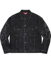 SUPREME SHIBORI DENIM JACKET