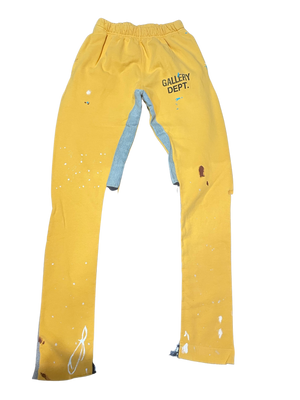GALLERY DEPT FLARE SWEATPANT YELLOW