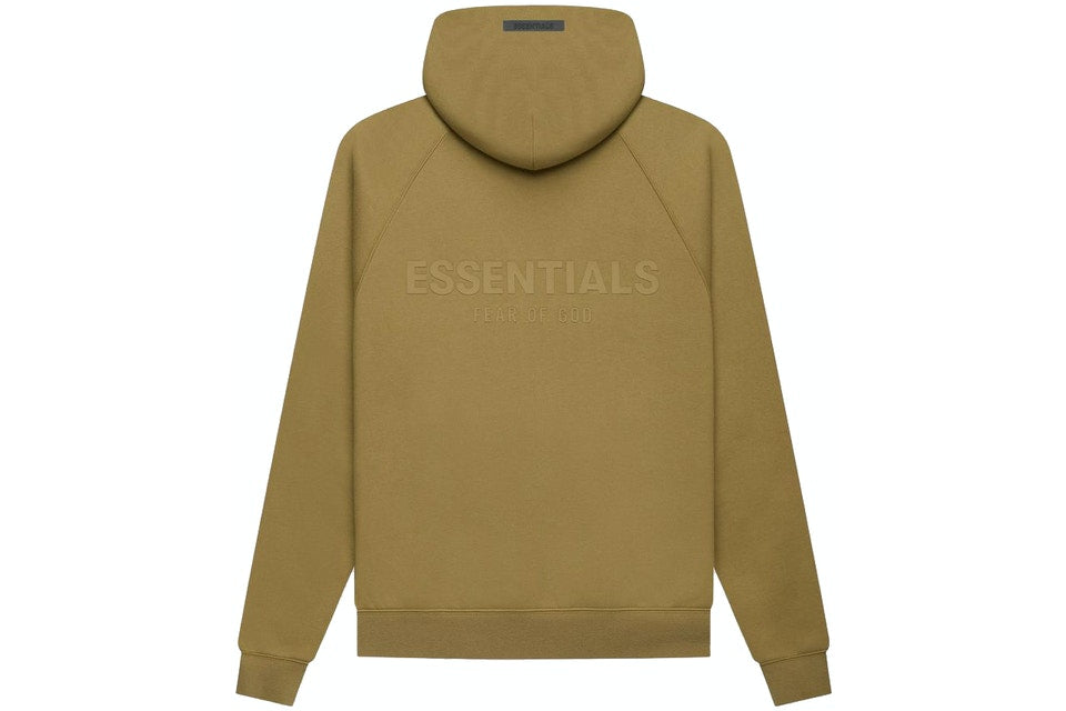 Fear of God Kids Essentials Pullover Hoodie Amber