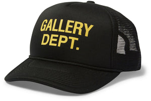 GALLERY DEPT. BLACK TRUCKER HAT