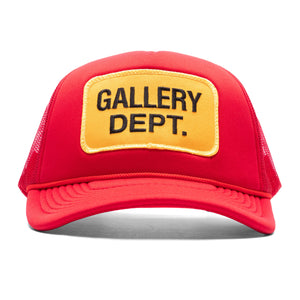 GALLERY DEPT. RED SOUVENIR TRUCKER HAT
