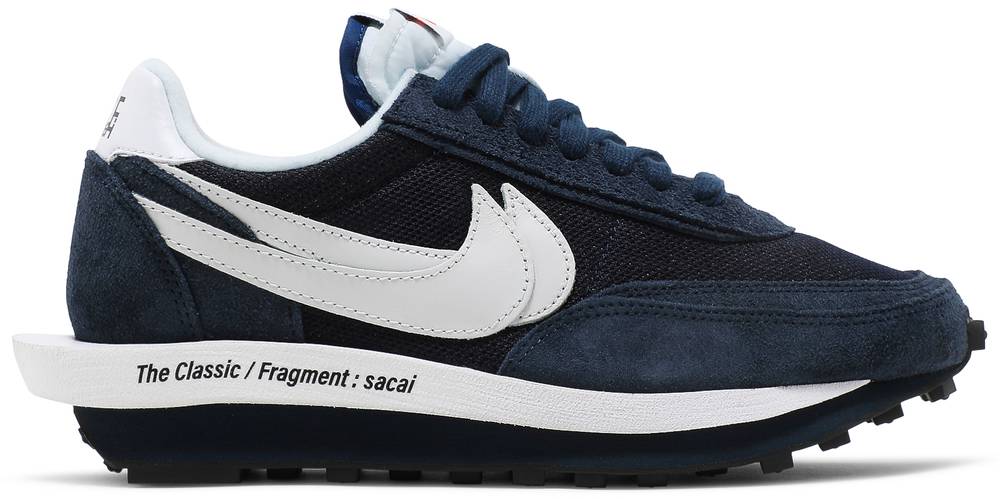 Fragment Design x sacai x LDV Waffle 'Blackened Blue'