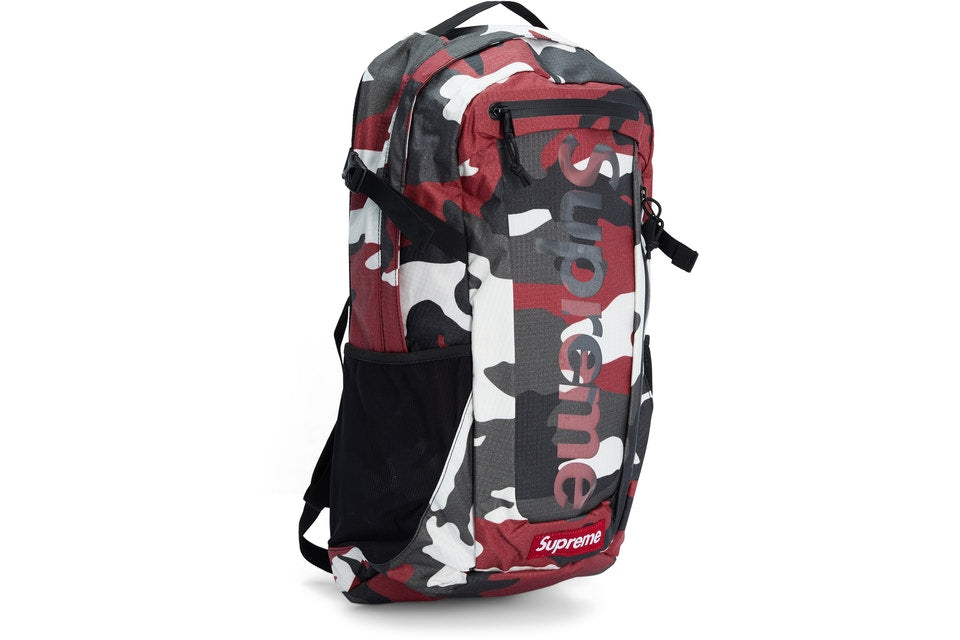 SUPREME RED CAMO BACKPACK (SS21)