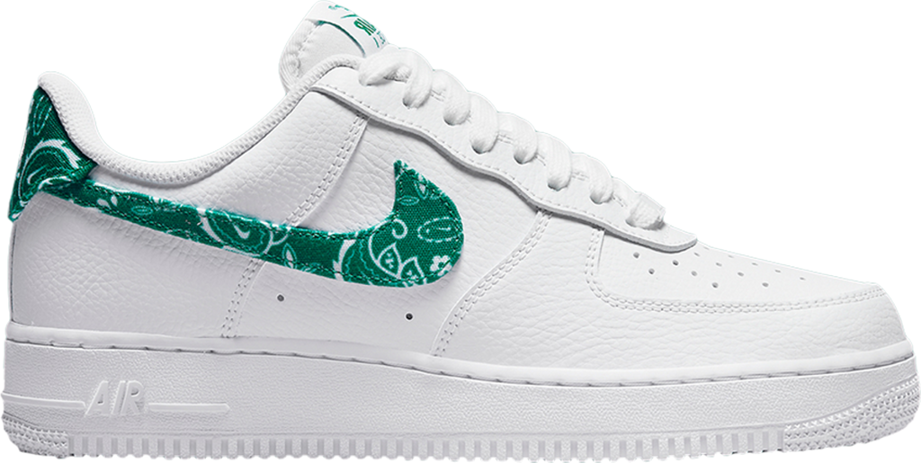 AIR FORCE 1 07 ESSENTIALS 'GREEN PAISLEY'
