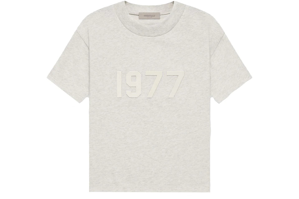 Fear of God Essentials 1977 T-shirt Light Oatmeal Short/Shirt Set
