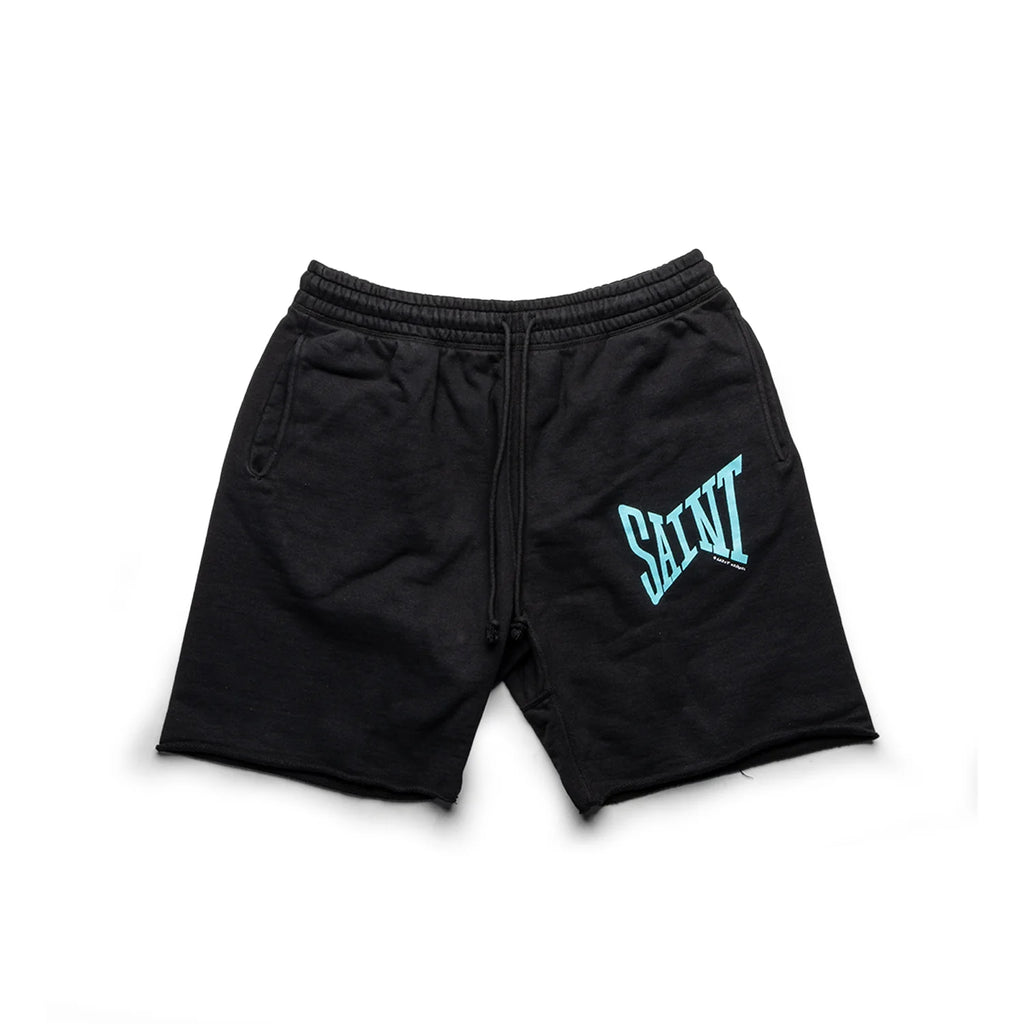 SAINT Mxxxxxx Logo Sweat Shorts BLACK