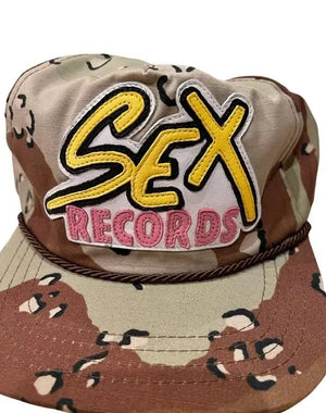 Chrome Hearts Matty Boy Sex Records Trucker Hat Camo