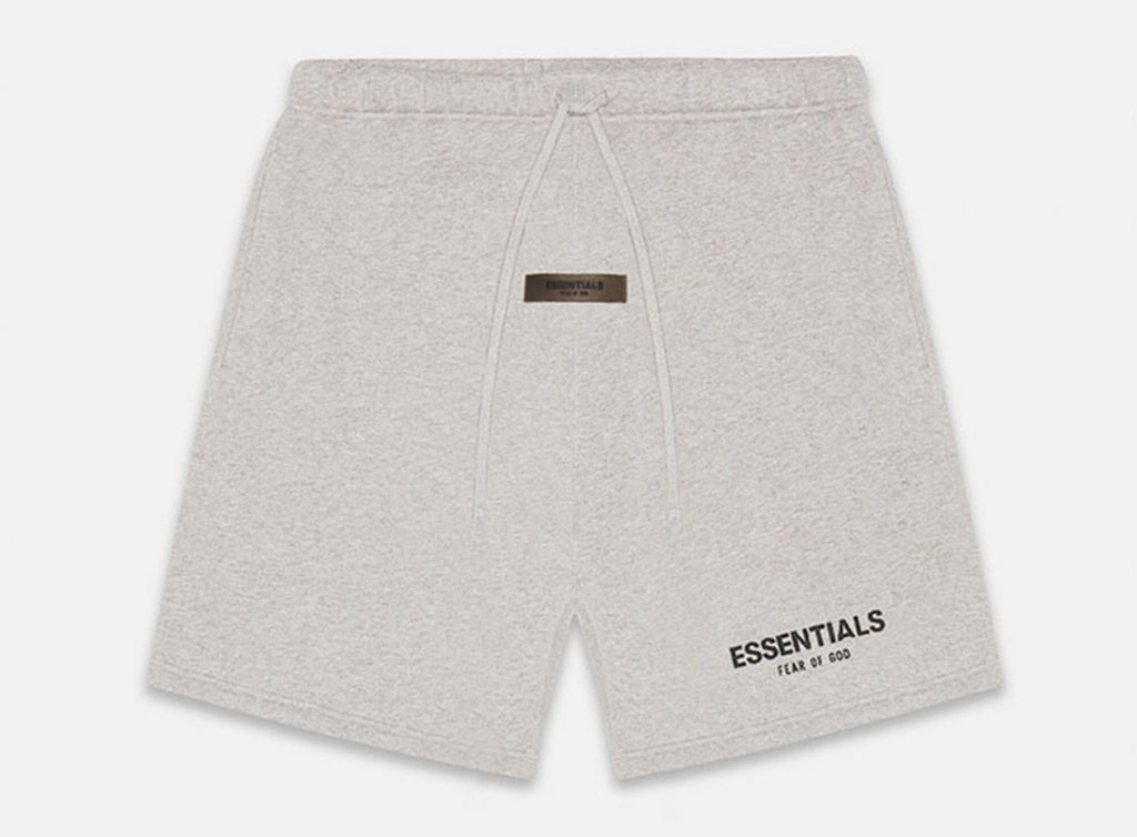 Essentials Fear Of God Kids Dark Oatmeal Shorts