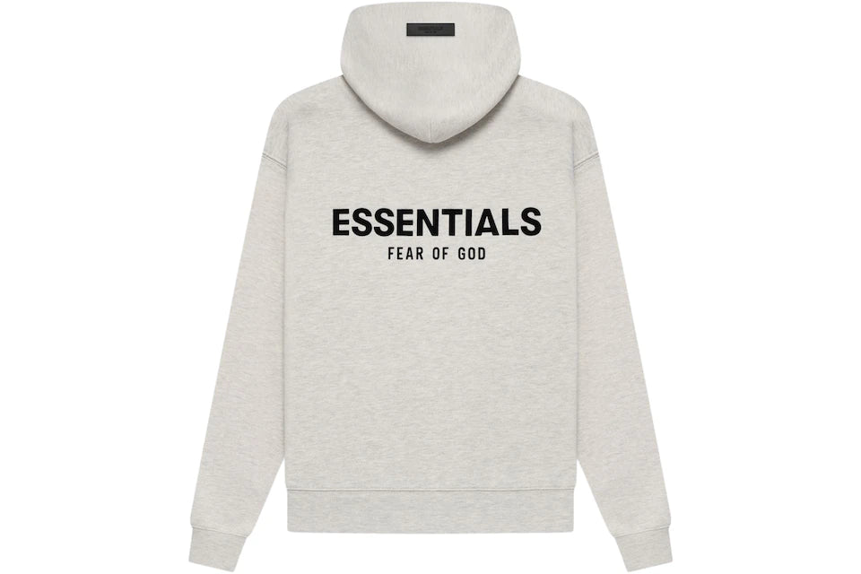 FEAR OF GOD ESSENTIALS HOODIE (SS22) LIGHT OATMEAL