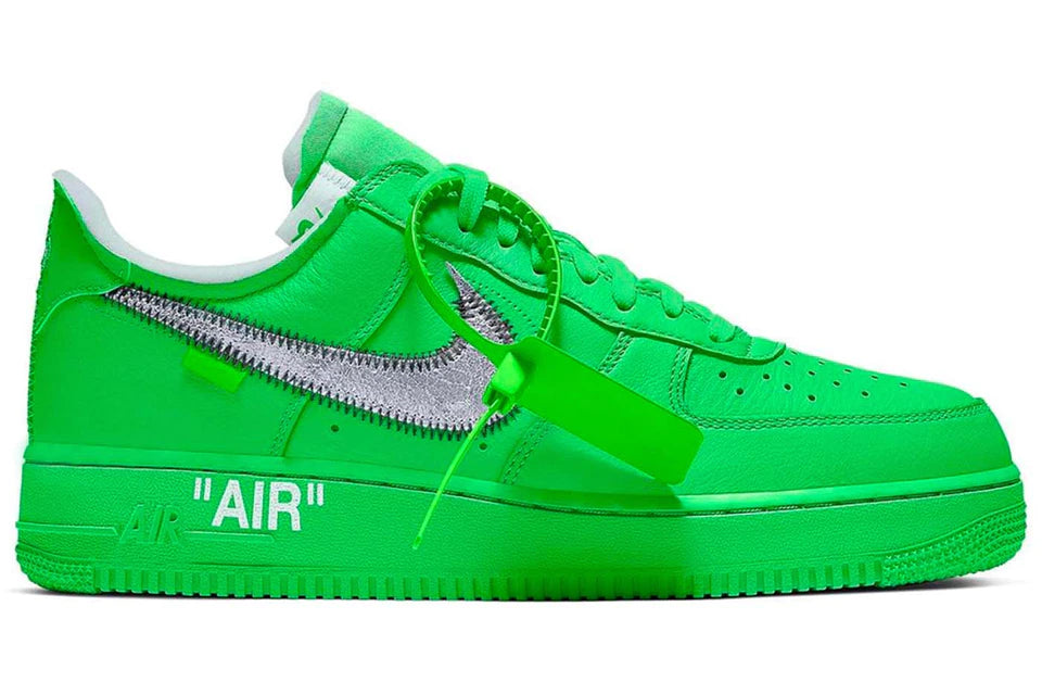 NIKE AIR FORCE 1 LOW OFF-WHITE LIGHT GREEN SPARK