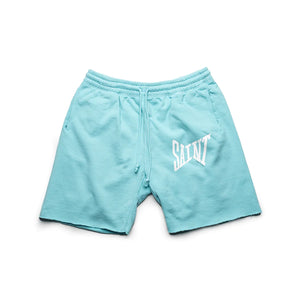 SAINT Mxxxxxx Logo Sweat Shorts SKY BLUE