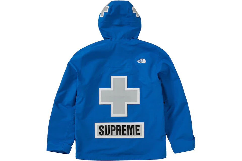 SUPREME THE NORTH FACE SUMMIT SERIES RESCUE MOUNTAIN PRO JACKET- BLUE